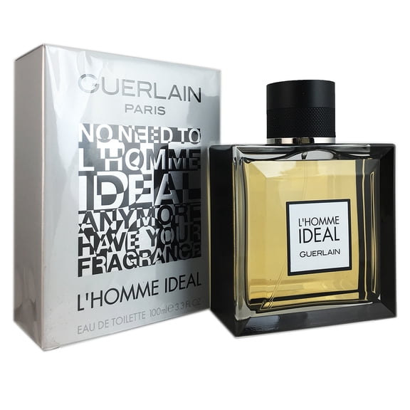 Guerlain L\'homme Ideal Eau De Toilette Spray for Men 3.3 oz