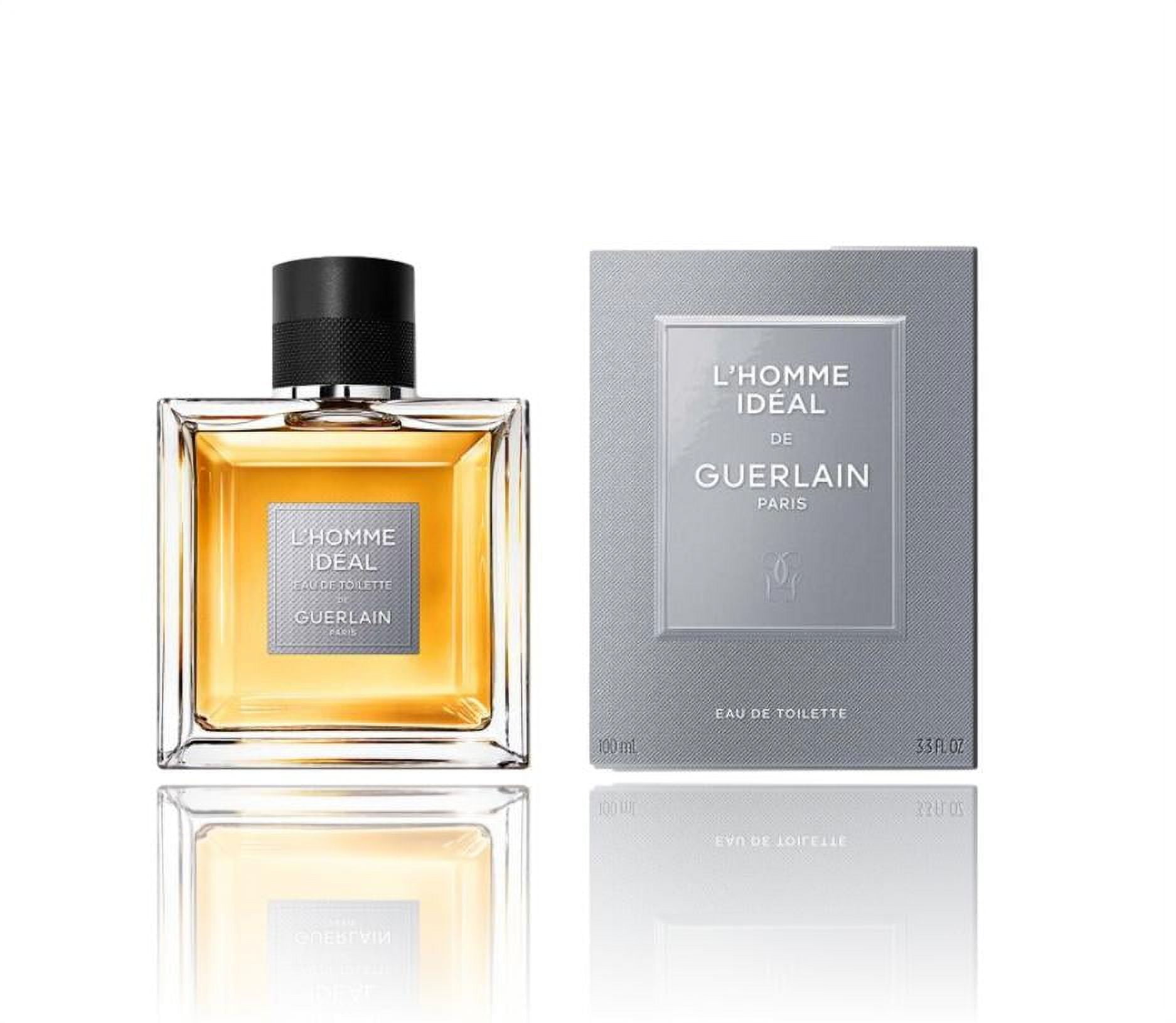 Guerlain L\'homme Ideal Eau De Toilette Spray for Men 3.3 oz