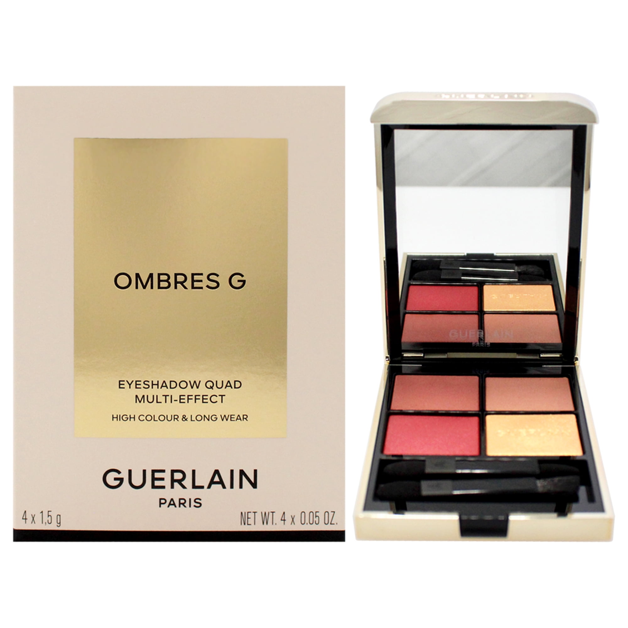 Guerlain Ombres G Eyeshadow Quad - 214 Exotic Orchid , 0.2 oz Eye Shadow