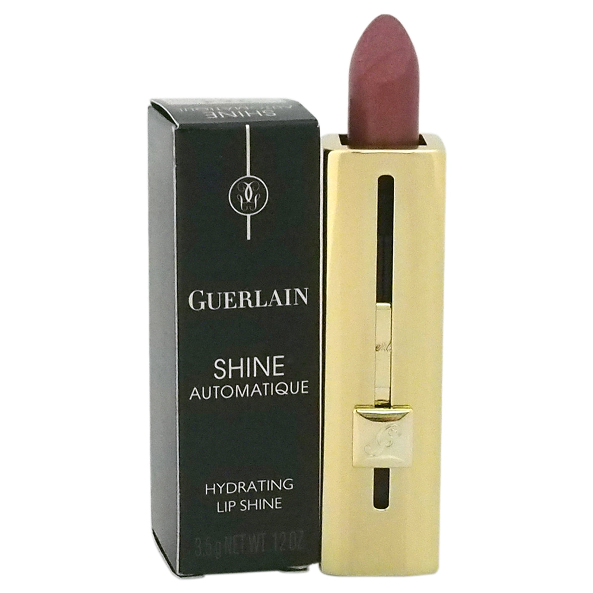 Guerlain Shine Automatique Hydrating Lip Shine, 264 Rose Pompon, 0.12 Oz