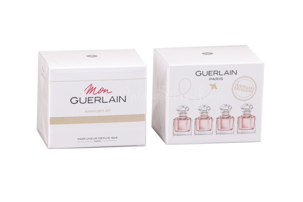 Guerlain Travelers Exclusive 4 x 5 ml miniature perfume gift set NIB 