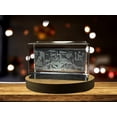 thumbnail image 1 of Guernica 3D Engraved Crystal Decor, 1 of 7