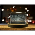 thumbnail image 1 of Guernica 3D Engraved Crystal Decor, 1 of 7