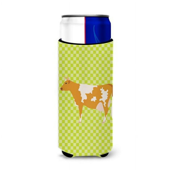 Guernsey Cow Green Michelob Ultra Hugger for Slim Cans
