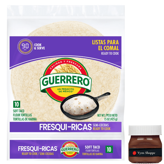 Guerrero Fresquiricas Flour Tortillas, Soft Taco Size, 10 Count