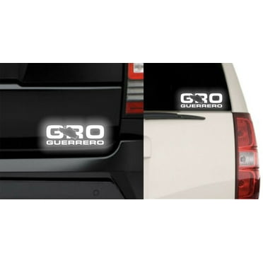 Guerrero GUE Mexico Reflective Sticker Decal
