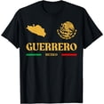 thumbnail image 1 of Guerrero Mexico with Mexican Emblem, Guerrero T-Shirt, 1 of 4