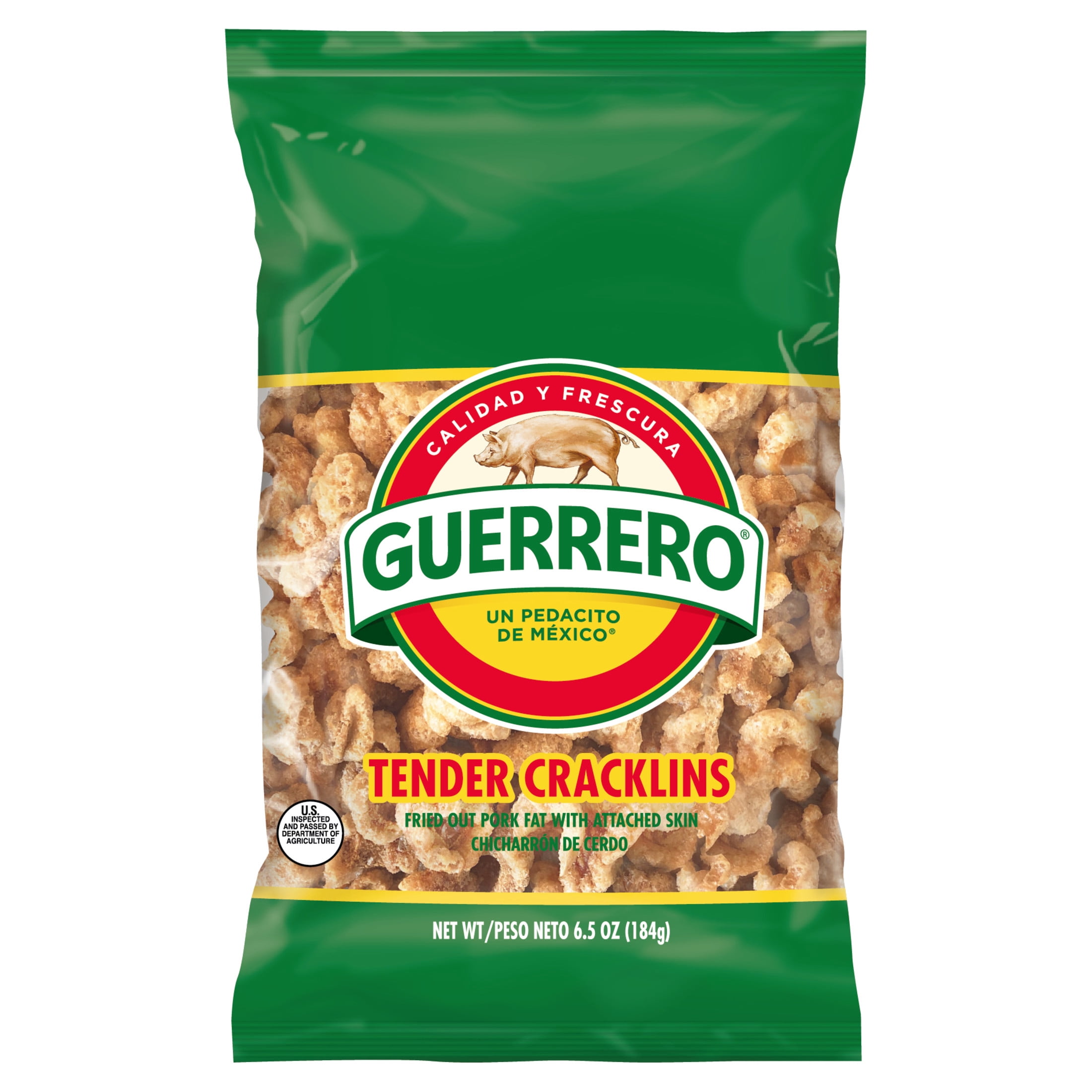 Guerrero Tender Cracklins, 6.5 Ounce Bag
