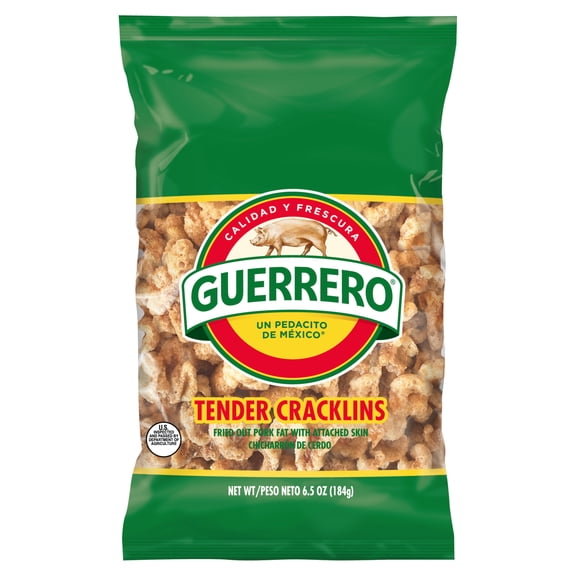Guerrero Tender Cracklins, 6.5 Ounce Bag