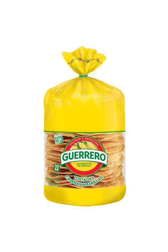 Tostadas Caseras Amarillas, 22 Count