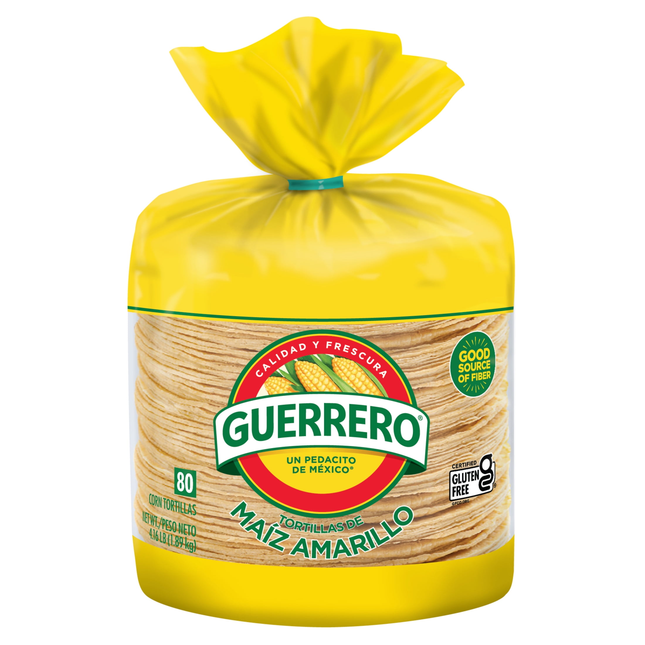 Guerrero Yellow Corn Tortillas, 80 Count