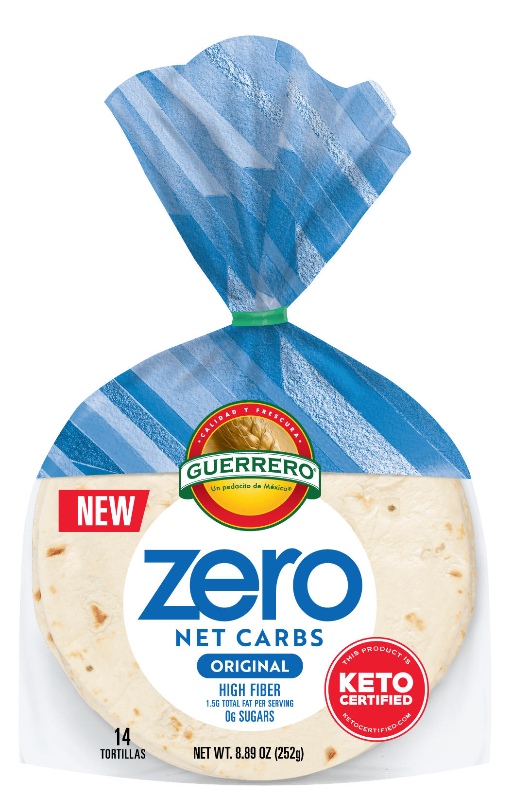 Guerrero Zero Net Carbs Original, 14 Count