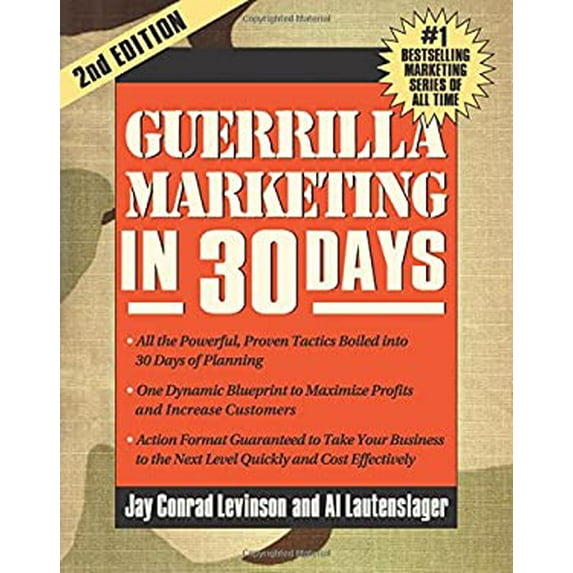 Pre-Owned Guerrilla Marketing in 30 Days (Paperback) 1599182661 9781599182667