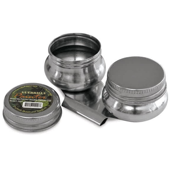 Guerrilla Painter Large Mouth Palette Cup - Double Palette Cup