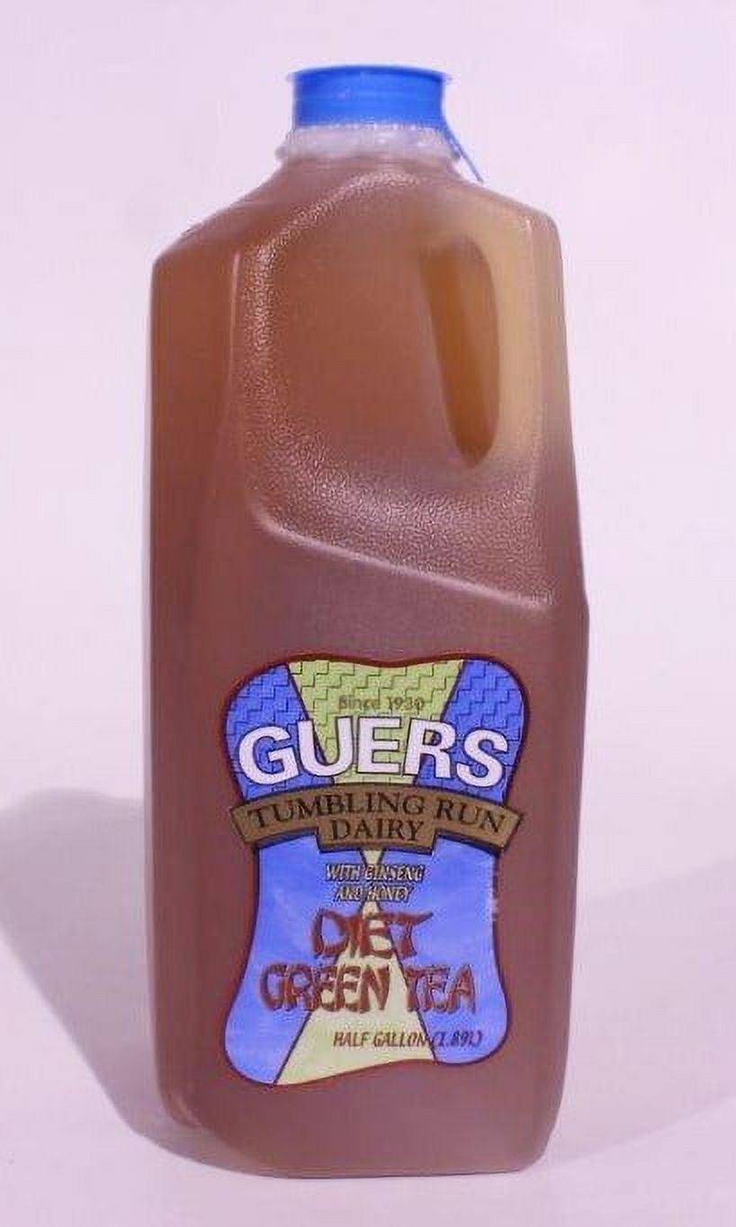 Guers Tumbling Run Dairy Diet Green Tea, Half Gallon