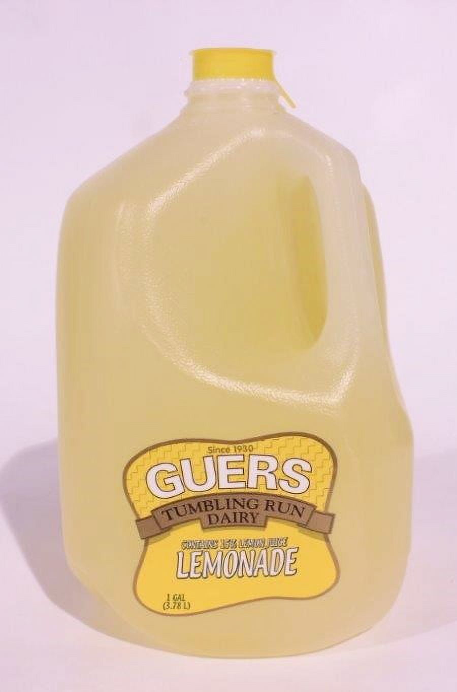 Guers Tumbling Run Diary Lemonade, 128 Oz.