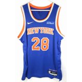 Guerschon Yabusele #28 NY Knicks Nike Swingman Icon Abu Dhabi Jersey ...