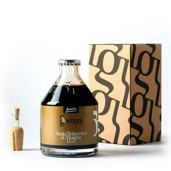 Guerzoni, Balsamic Vinegar of Modena IGP 'Gold Series' Organic Biodynamic Certified, 250 ml