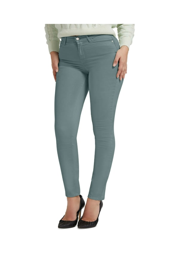 1981 High Rise Skinny Jeans Dusty Teal 26