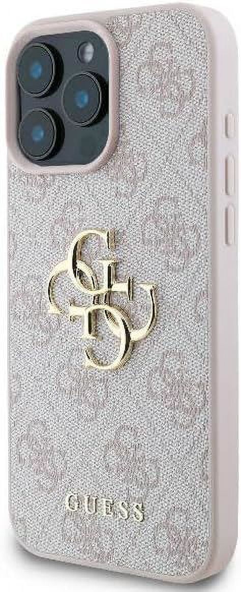 CG Mobile Custodia Guess Per IPhone 16 - Rigida, Rosa, Design
