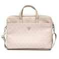 thumbnail image 1 of Guess 4G Triangle Logo Laptop Bag 16" Rose Pink Saffiano - GUCB15P4TP, 1 of 3