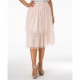 thumbnail image 1 of Guess Belladonna Tiered Lace Skirt Pale Dogwood S / R, 1 of 2