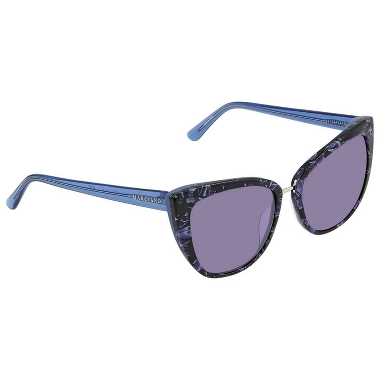 Guess By Marciano Smoke Mirror Cat Eye Ladies Sunglasses GM0783
