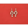 thumbnail image 1 of Guess CZ Swarovski Earrings Rodium Plated, 1 of 1