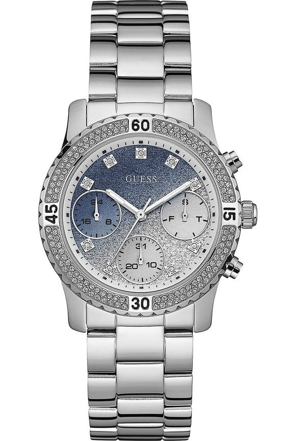 Confetti Crystal Glitter Dial Ladies Watch W0774L6