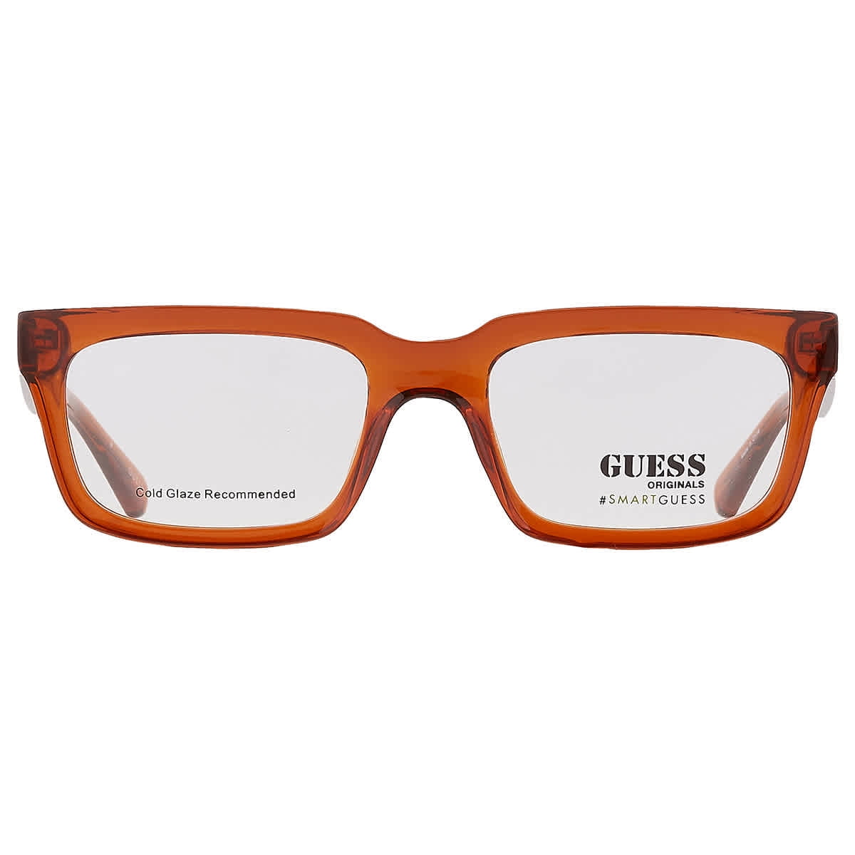 Guess Eyeglasses GU1433 BRN Designer Demo Lens Brown 52-17-130 GUESS Eyeglass Frames & Frames for Glasses | Brown - Walmart.com main image 2