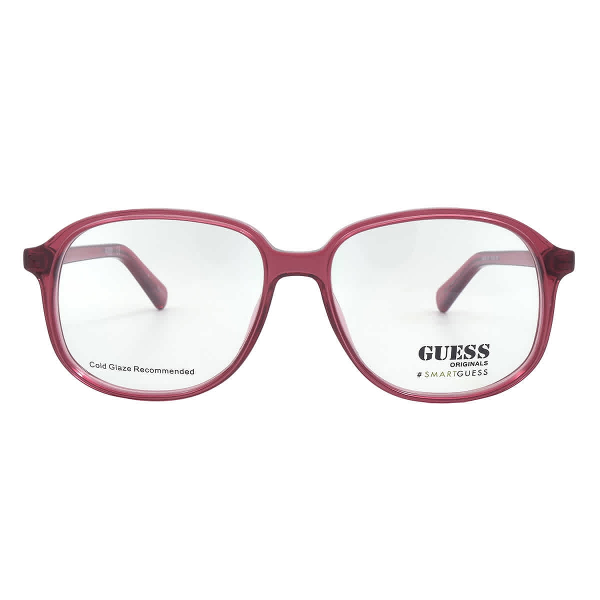 NWT GUESS 2412 52O92 Red Eyeglasses GUESS Eyeglass Frames & Frames for Glasses | Red - Walmart.com main image 4