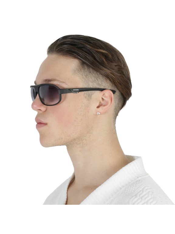 Blue Gradient Oversized Men's Sunglasses GF0189 02W 64