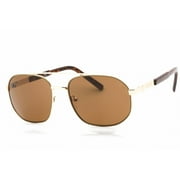 Guess Factory GF0250 32E Mens Gold Aviator Frame Sunglasses