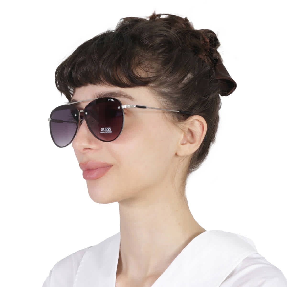 Guess Factory GF0386-10B 63mm New Sunglasses - Walmart.com