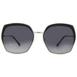SALVATORE FERRAGAMO SF182S 410 Sunglasses Gold Azure Frame