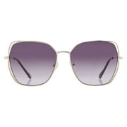 Guess Factory Smoke Gradient Butterfly Ladies Sunglasses, 60-Piece