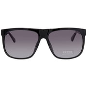 Guess Factory Smoke Gradient Rectangular Sunglasses GF5072 01B 60