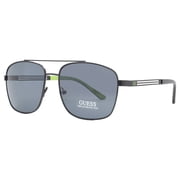 Guess Factory Smoke Navigator Mens Sunglasses GF0206 01A 58