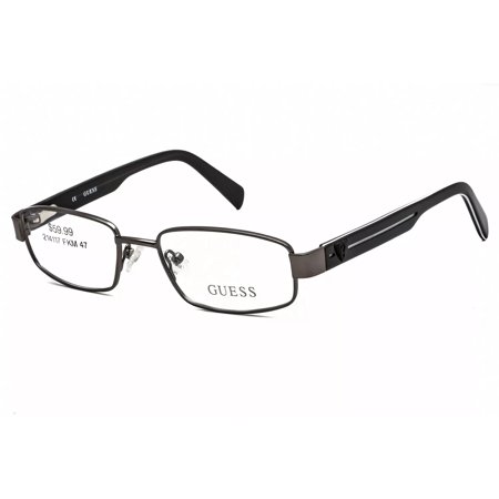 GUESS GU9101-BLK-47 Eyeglasses Size 47mm 16mm 130mm Clear Demo Plastic Templates