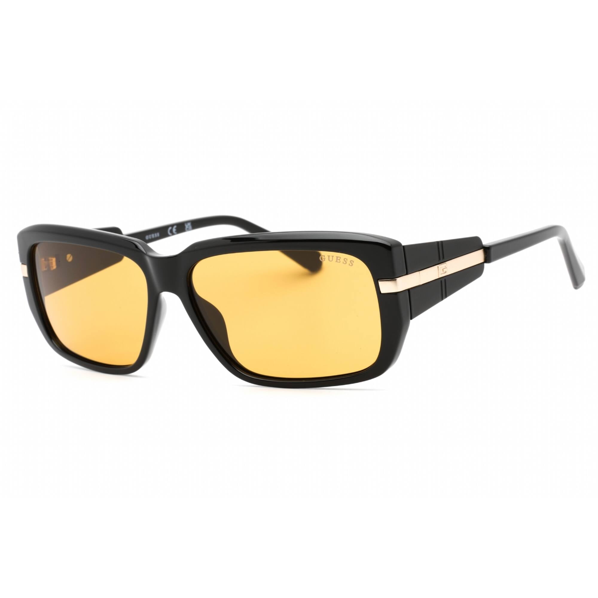 Guess Sunglasses GU00090-01E-60 New with tags Guess GU00090 01E Rectangle Black Sunglasses  main image 2