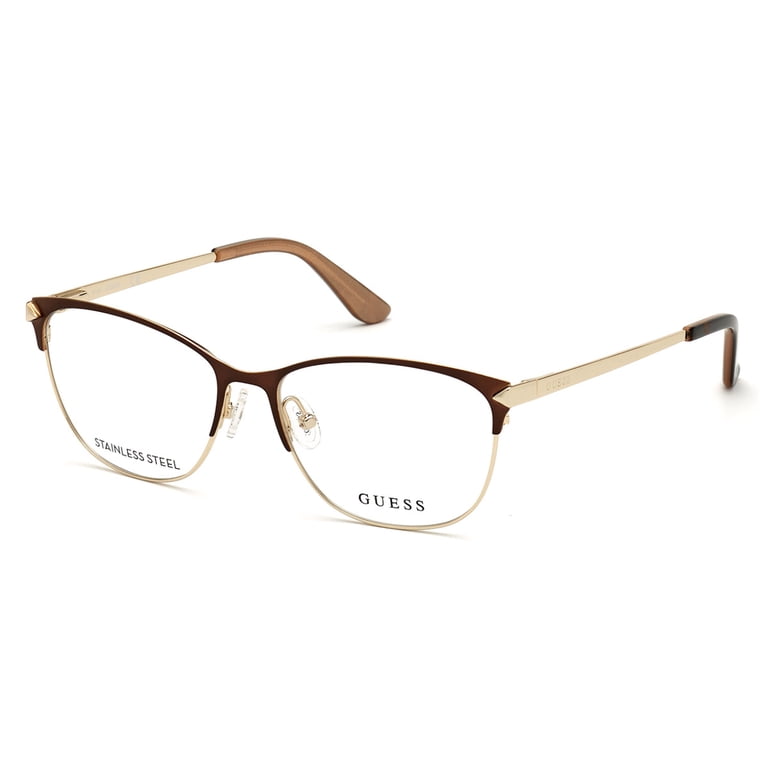 Guess GU2755 Full Rim Browline Matte Dark Brown Eyeglasses  display picture 3
