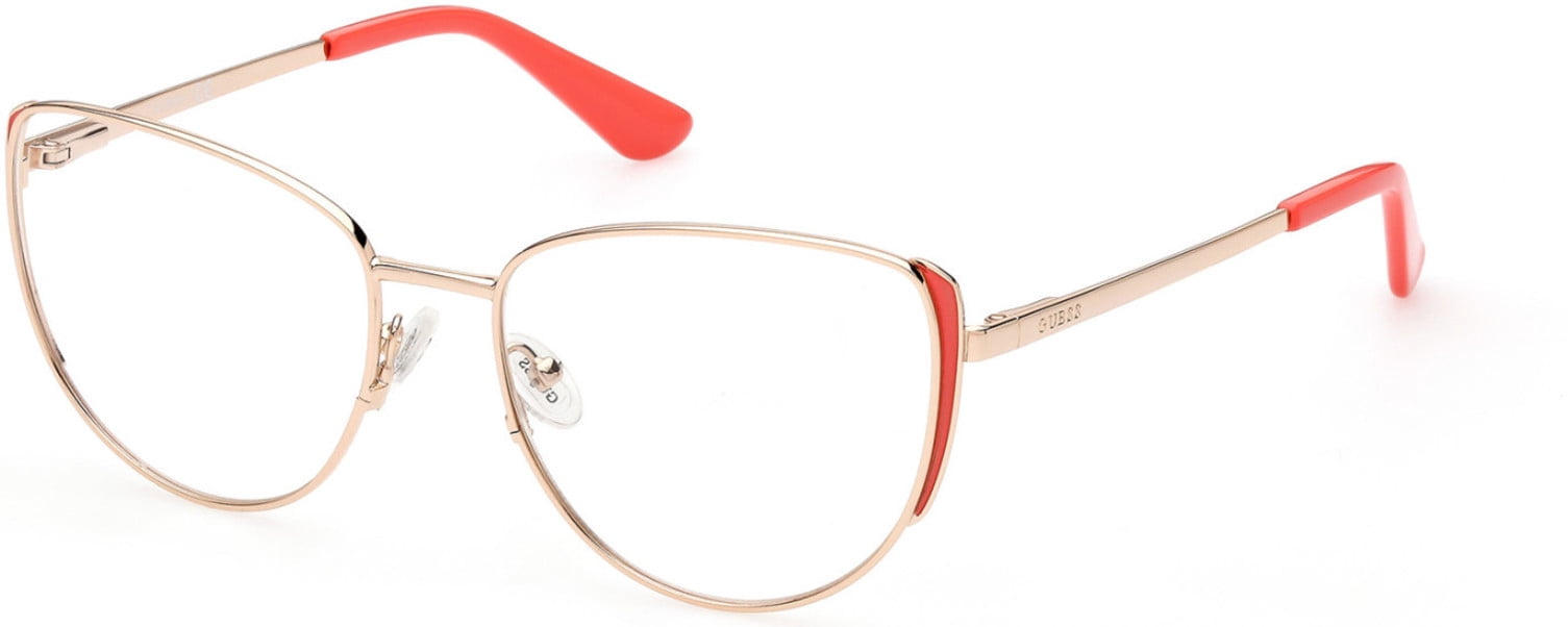 New red, cat eye Guess eyewear 50/17 New Eyewear Holiday 2022 Frame By GUESS | VisionPlus Magazine main image 4