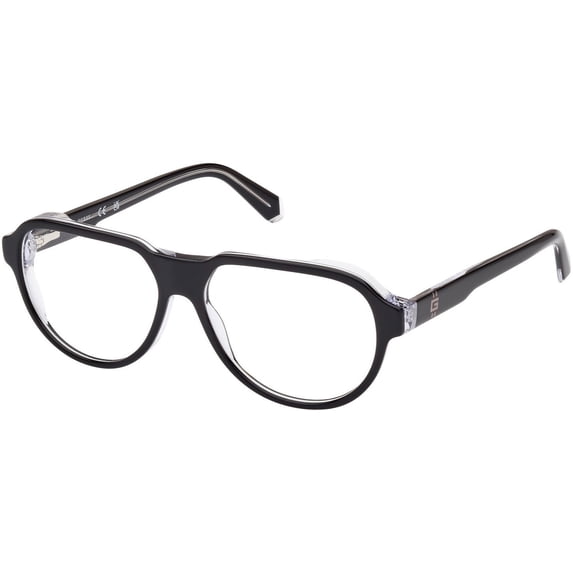 Guess GU50090 005 Men's Black/Other Plastic Full Rim Eyeglasses