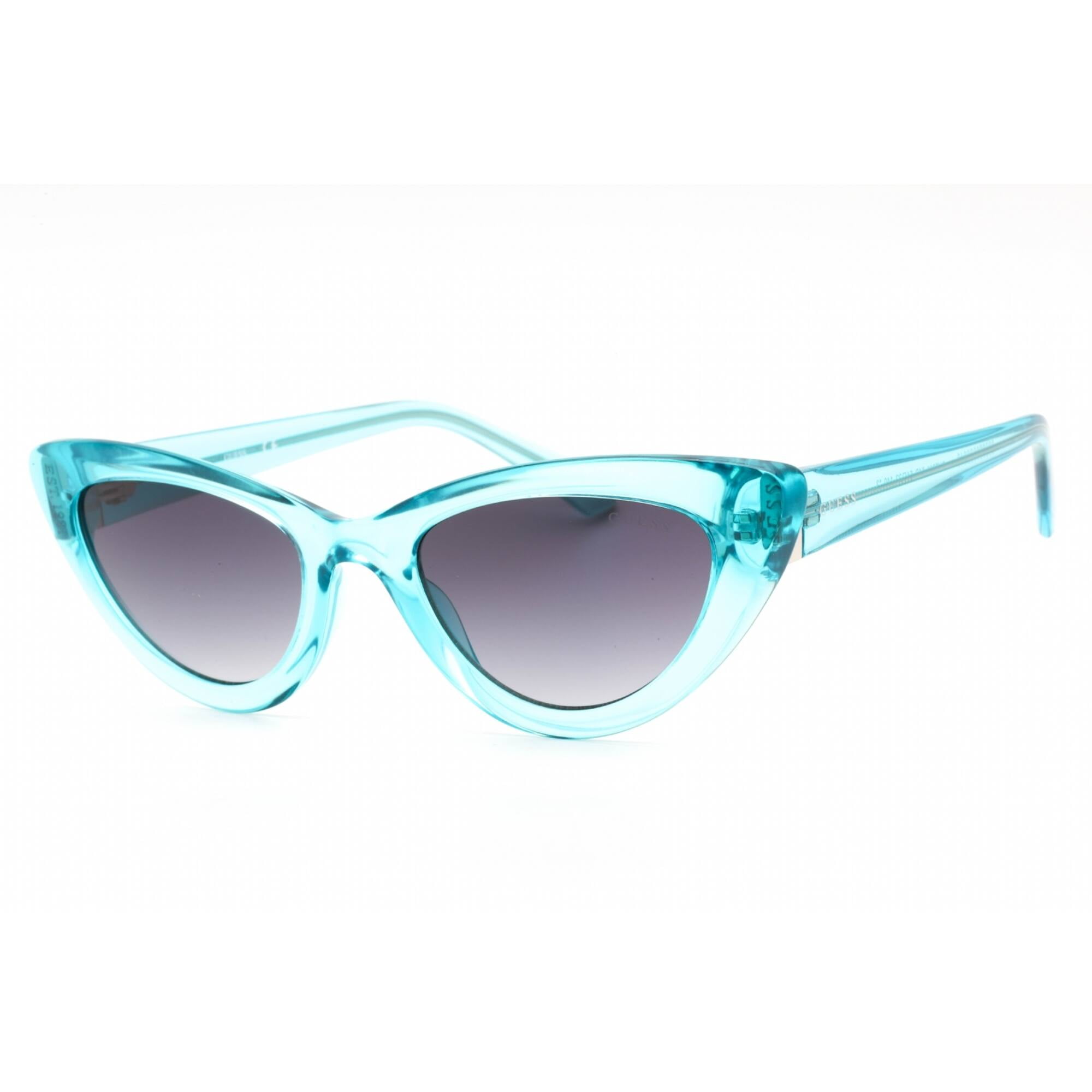 Guess Blue Cat-Eye Sunglasses Sunglasses Guess GU 00204 92F Blue/Havana / Shiny Blue  main image 2