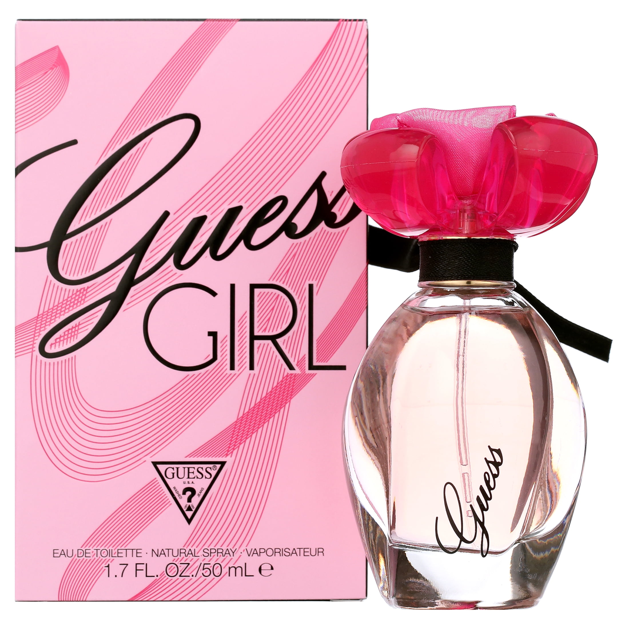 Guess Girl, Eau De Toilette Perfume, Perfume for Women, 1.7 oz, 1 Count, Guess Brand, Scent Floral