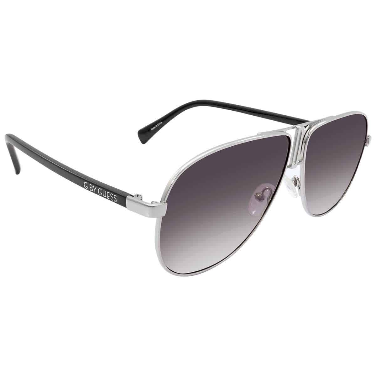 Guess Grey Gradient Pilot Unisex Sunglasses GG2148 10B 61  display picture 2