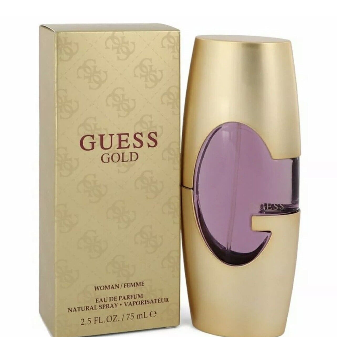 Guess Gold Eau de Parfum, Body Lotion & Travel Spray 