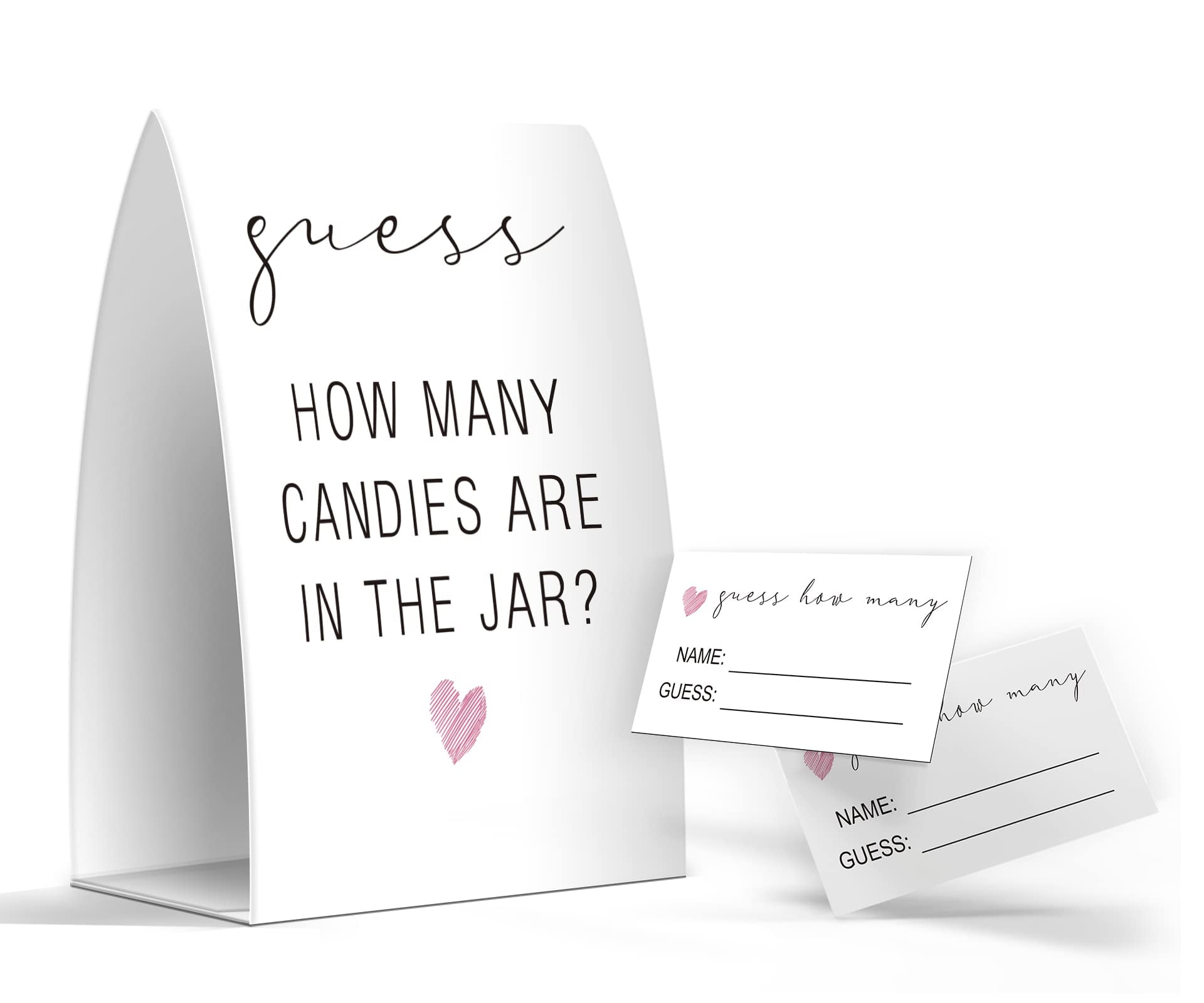 Guess How Many Candies Are In The Jar - Templates