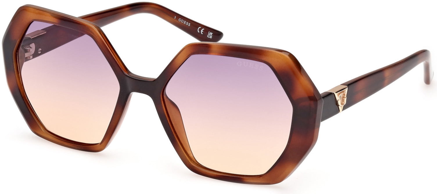 Guess Jeans Brown Injected Plastic Women Sunglasses 