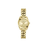 Guess Ladies Serena 32mm Yello Gold Tone Quartz Watch - GW0653L1
